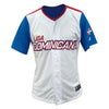 Men's Serie del Caribe 2024 OFFICIAL Dominicana Jersey - White/Royal