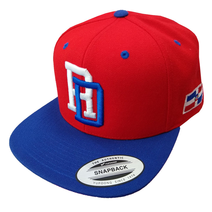 SnapBack Cap Dominican Republic RD_SnapBackRoyal-PicoRoyal