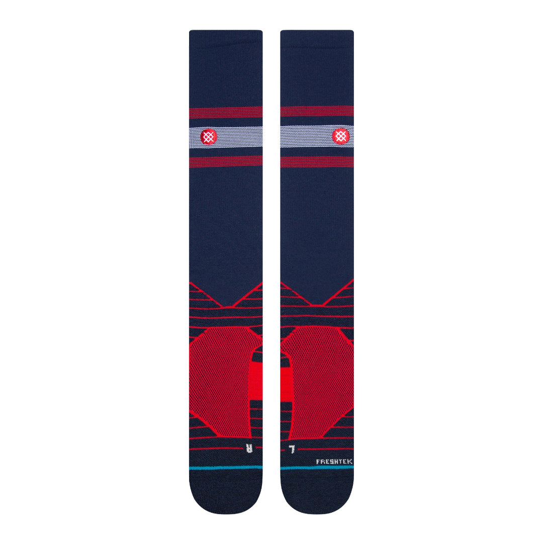 Stance Braves Stripe OTC Socks1