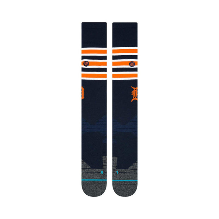 Stance MLB Detroit Tigers Socks Diamond OTC - Orange1