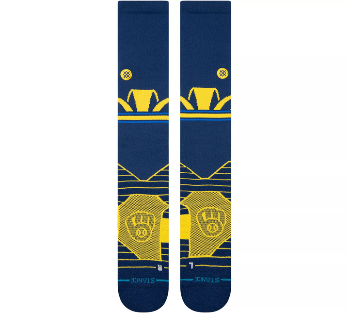 Stance Milwaukee Brewers Arches PRO OTC Socks1