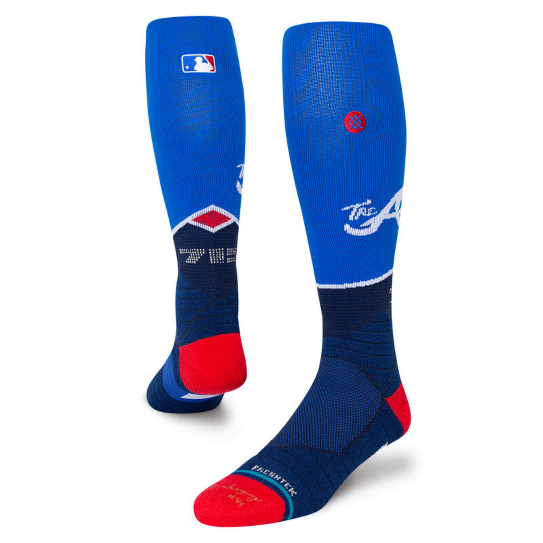 Stance Socks Braves City Connect OTC - Royal