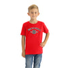 YOUTH | Escogido Lions Kids T-Shirt | Official Youth Baseball Fan Gear – Red Cotton Tee