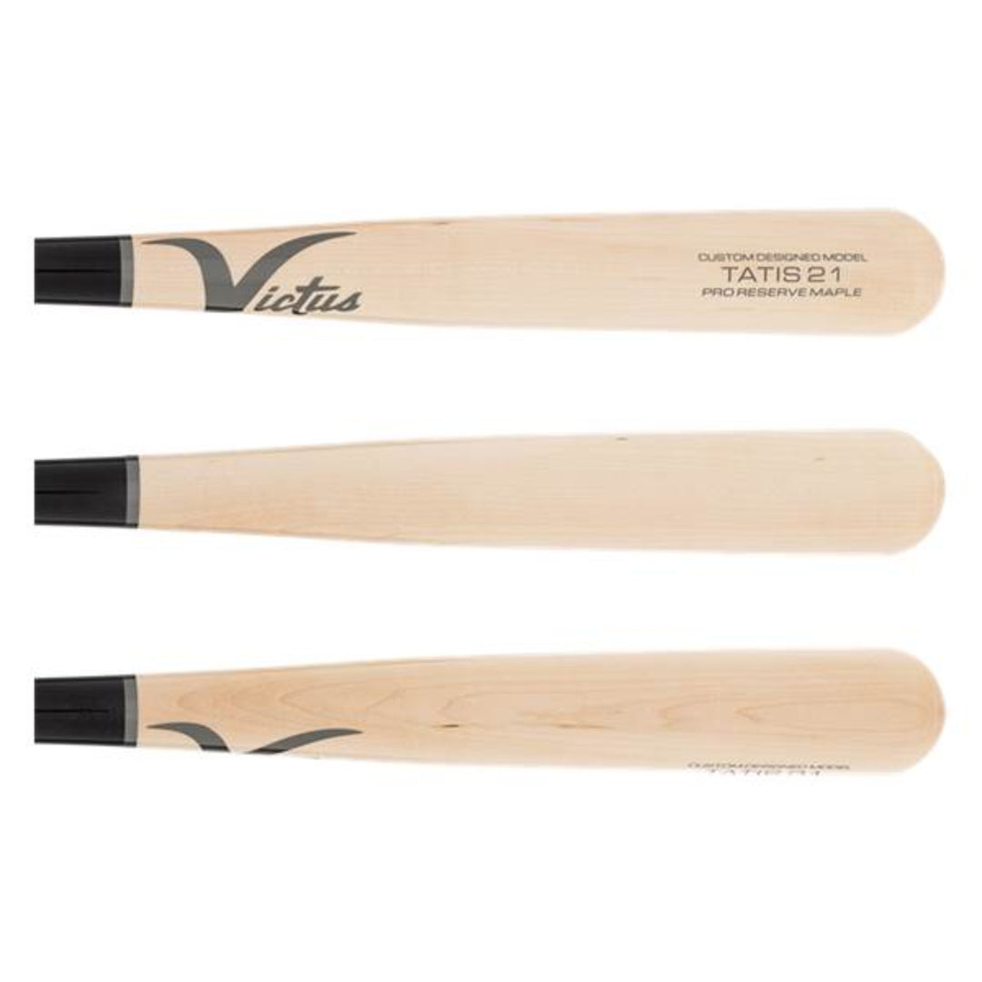 Tatis21 Maple Pro Reserve Bat - Black / Natural1
