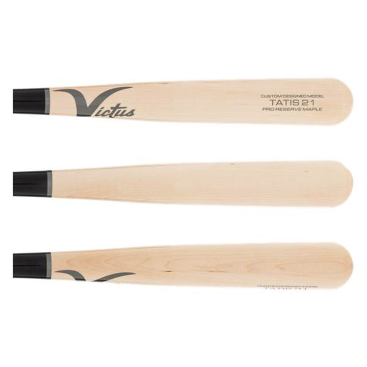 Tatis21 Maple Pro Reserve Bat - Black / Natural1