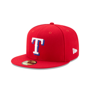 NEW ERA 59FIFTY TEXAS RANGERS ALTERNATE AUTHENTIC COLLECTION ON FIELD FITTED HAT