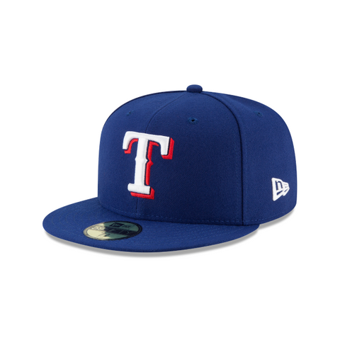 NEW ERA 59FIFTY TEXAS RANGERS GAME AUTHENTIC COLLECTION ON FIELD FITTED HAT