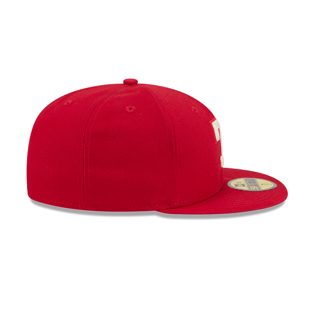 Texas Rangers 2026 City Connect 59FIFTY Fitted Cap – Red New Era MLB Fitted Hat | Viva Tejas Collection