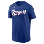 Texas Rangers Nike T-Shirt - Rush Blue