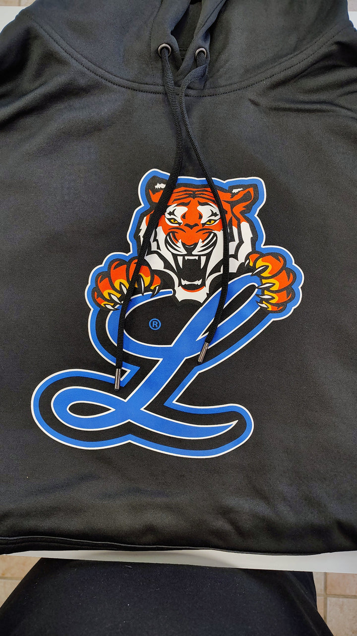 Tigres del Licey Tiger Logo Hoodies_Black1