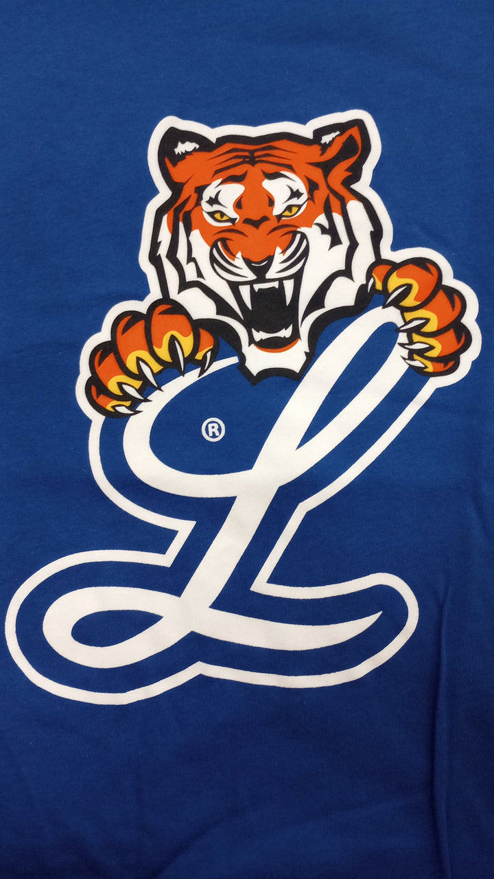 Tigres del Licey Tiger Logo T-shirts_RoyalBlue2