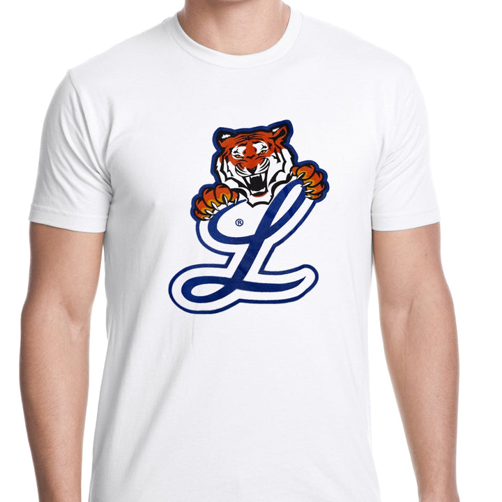 Tigres del Licey Tiger Logo T-shirts_White