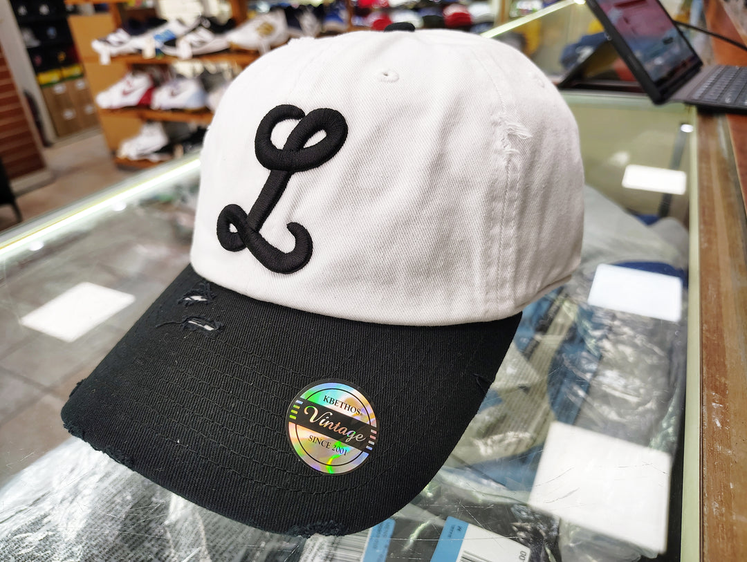 Tigres del Licey Vintage Distressed Baseball Cap – “L” Embroidered Logo, Unisex Adjustable Hat