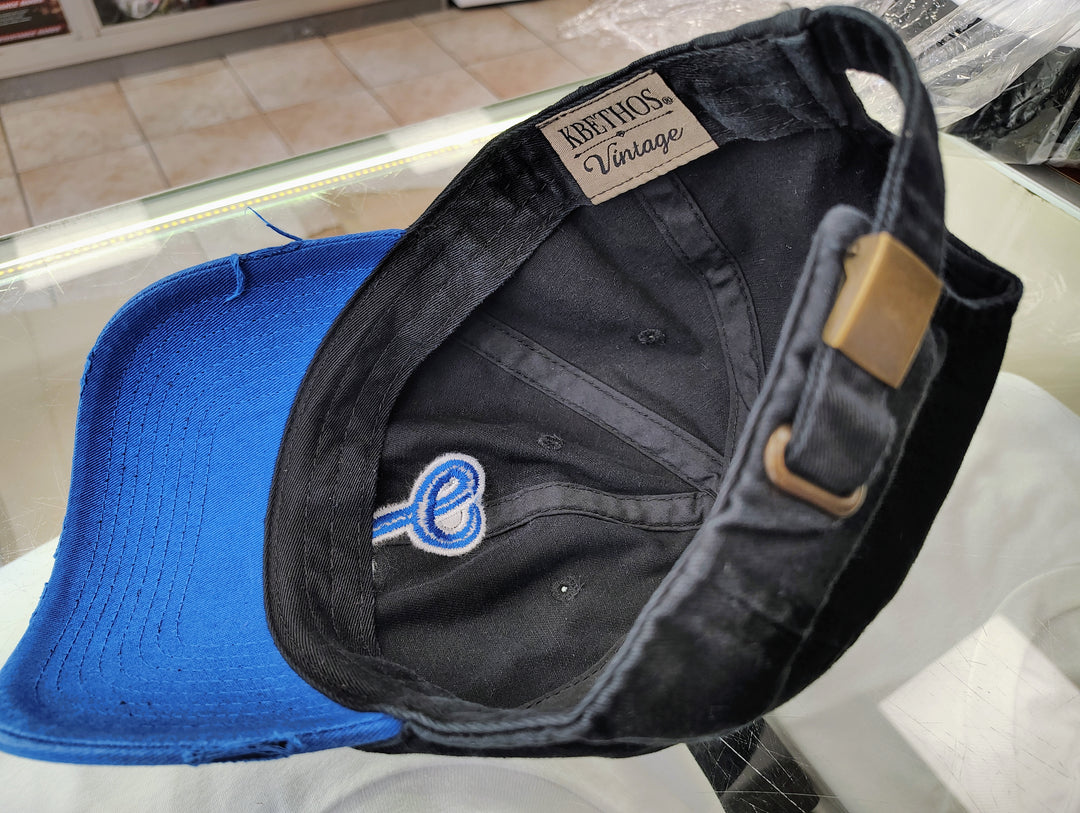 Tigres del Licey Vintage Distressed Baseball Cap – “L” Embroidered Logo, Unisex Adjustable Hat