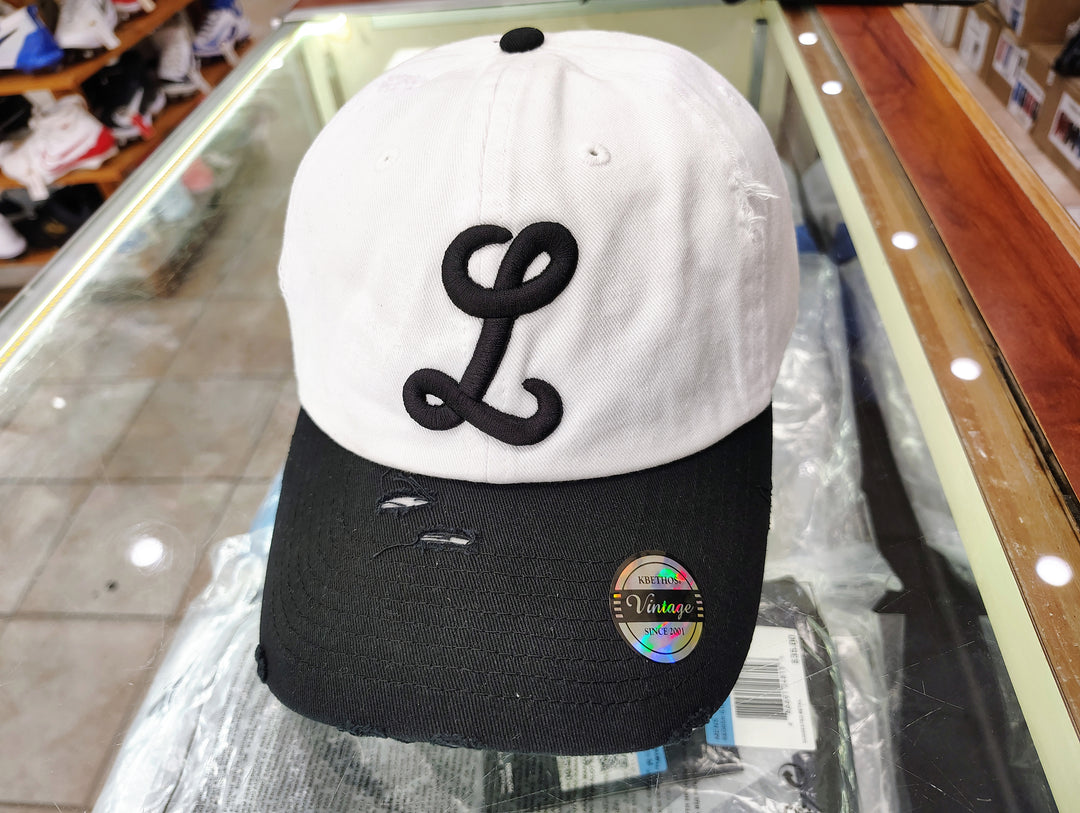 Tigres del Licey Vintage Distressed Baseball Cap – “L” Embroidered Logo, Unisex Adjustable Hat