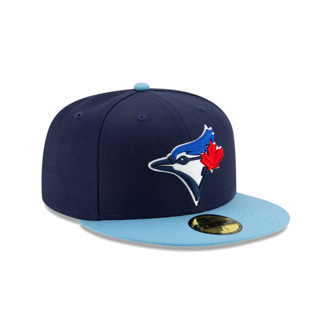 New Era 59FIFTY Toronto Blue Jays Alternate 4 Authentic Collection On-Field Fitted Hat Navy
