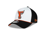 Toros del Este New Era 9FORTY A-Frame Adjustable Hat - White/Black/Orange