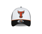 Toros del Este New Era 9FORTY A-Frame Adjustable Hat - White/Black/Orange