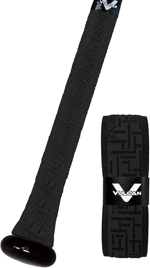 Vulcan Bat Grip Tape – SOLID Premium Baseball &amp; Softball Bat Grip | Enhanced Control &amp;amp; Maximum Feel