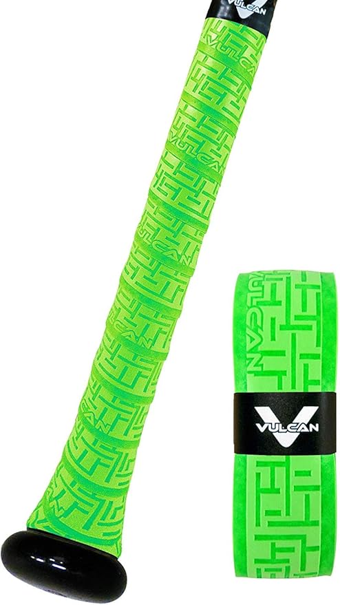 Vulcan Bat Grip Tape – SOLID Premium Baseball &amp; Softball Bat Grip | Enhanced Control &amp;amp; Maximum Feel