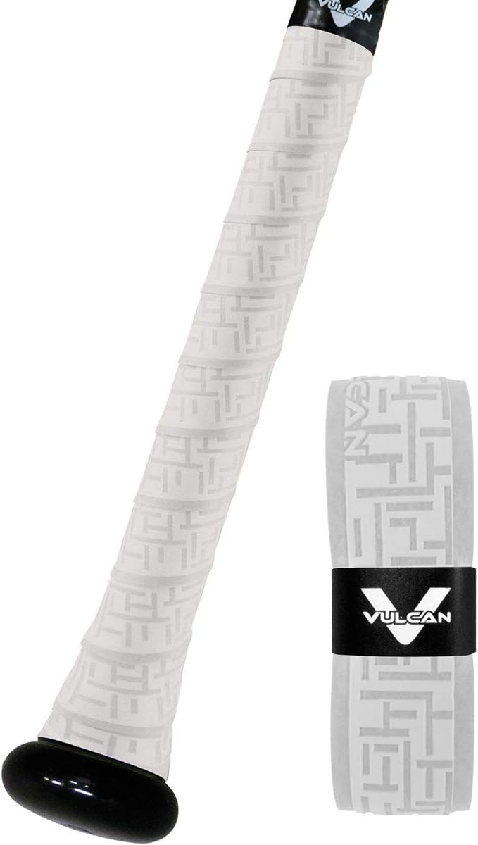 Vulcan Bat Grip Tape – SOLID Premium Baseball &amp; Softball Bat Grip | Enhanced Control &amp;amp; Maximum Feel