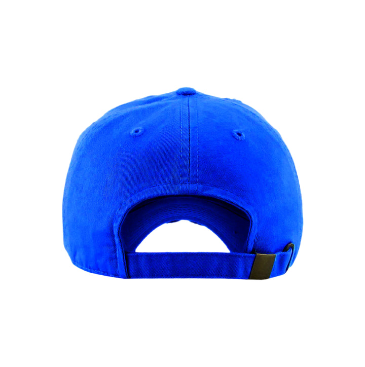 Vintage Royal Blue Hat with Embroidered Star of David - Unisex2