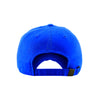Vintage Royal Blue Hat with Embroidered Star of David - Unisex2