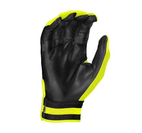 Easton Walk-Off NX Batting Glove - Neon Yellow