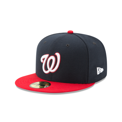 NEW ERA 59FIFTY WASHINGTON NATIONALS ALTERNATE 1 AUTHENTIC COLLECTION ON FIELD FITTED HAT