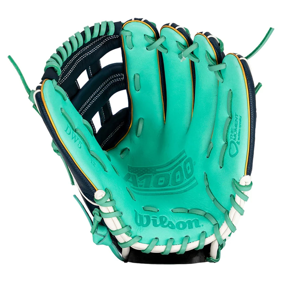 Wilson A1000 DW5 Liberty SMU 2 12-Inch Infield Baseball Glove | Dual Post Web | Navy/Mint