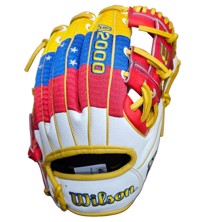Wilson A2000 1786 11.5" Baseball Glove – Exclusive Venezuela Flag Edition | Peligro Sports WBC 2026 Collection