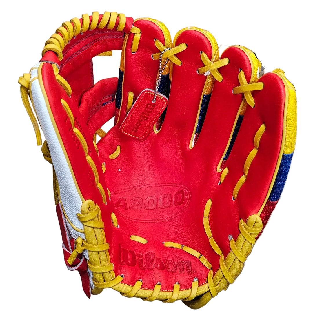 Wilson A2000 1786 11.5" Baseball Glove – Exclusive Venezuela Flag Edition | Peligro Sports WBC 2026 Collection