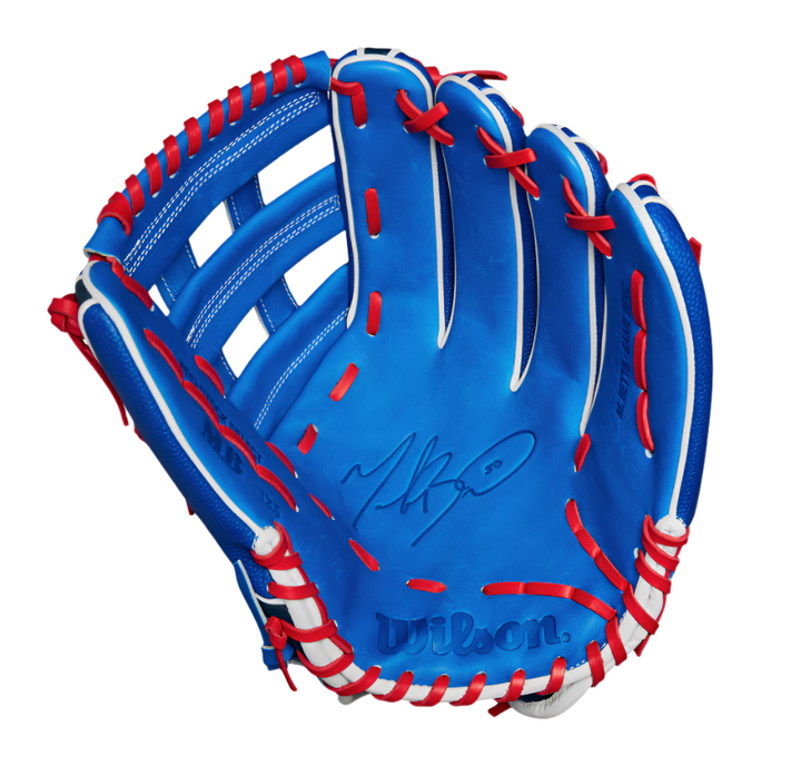 Wilson A2K 12.5" Mookie Betts Game Glove - Royal-Gray