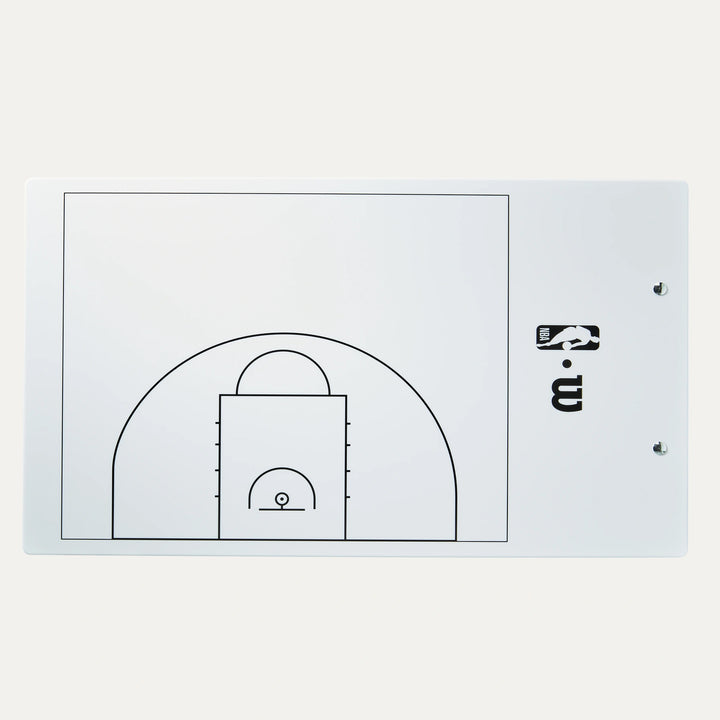 Wilson NBA Coaches Dry Erase Board – Official NBA Coaching Clipboard for Basketball Strategy Playmaking