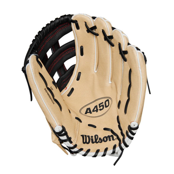 Wilson 2024 A450 Advisory Staff 12 Inch Youth Baseball Glove1
