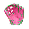 Wilson 2025 OMAHA A2000 1777 Cherry Limeade 12.75" Outfield Glove1