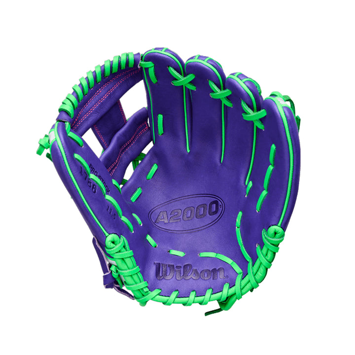 Wilson 2025 OMAHA A2000 1786 Iridescent Pu 11.5" Infield Glove1