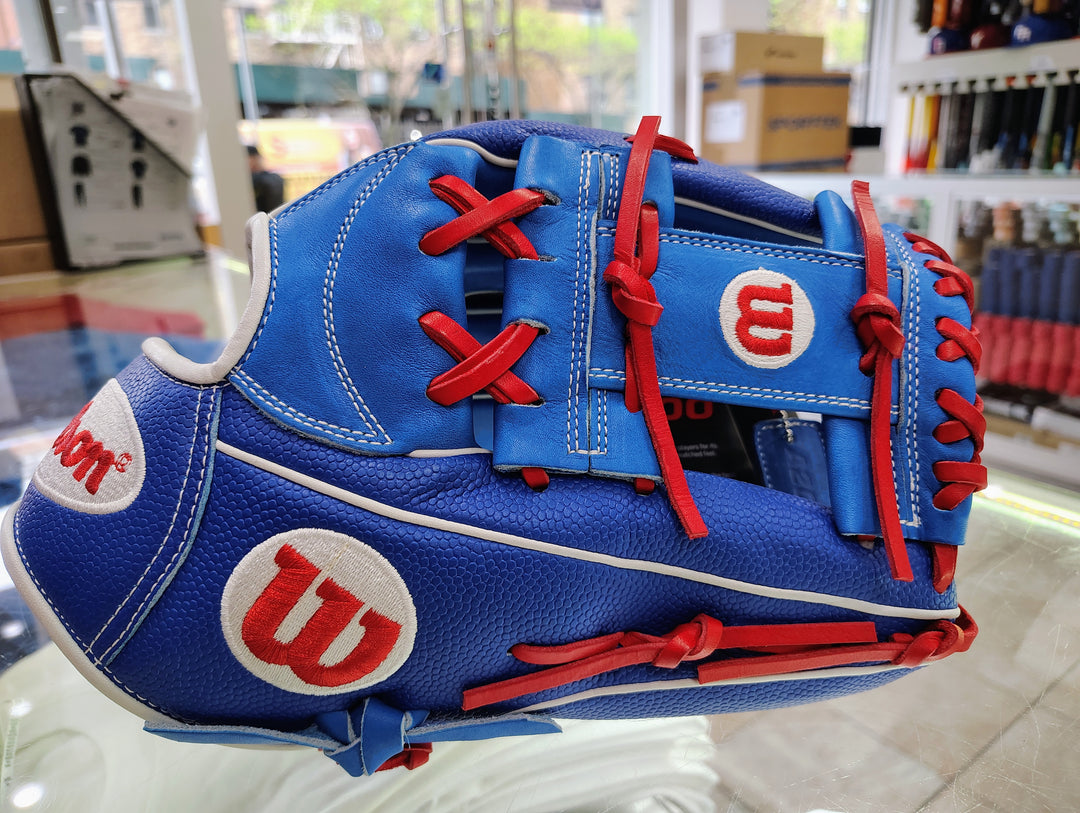 Wilson A2000 1781SS 12.25" Baseball Glove - Royal/Red/White - Right Hand Thrower