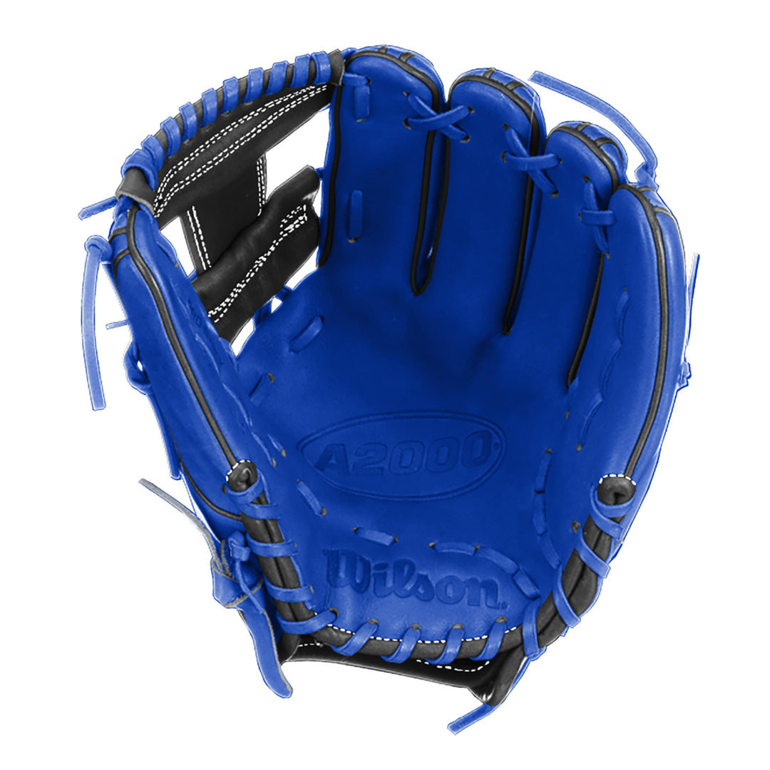 Wilson A2000 1786 11.5" Infield Baseball Glove - Royal/Black - Right Hand Thrower1