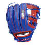 Wilson A2000 1786 11.5" Infield Baseball Glove Dominican Flag Right Hand Thrower