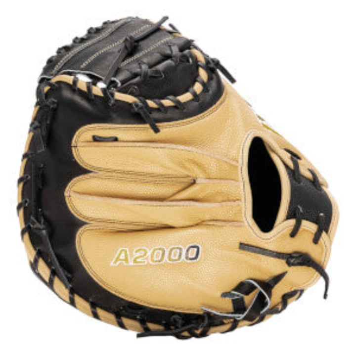 Wilson A2000 SuperSkin 1790 - Catcher's Mitt - Black / Blonde1