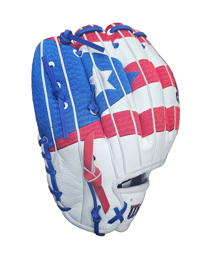 Wilson A2000 1786 11.5" Baseball Glove – Exclusive Puerto Rico | Peligro Sports WBC 2026 Collection