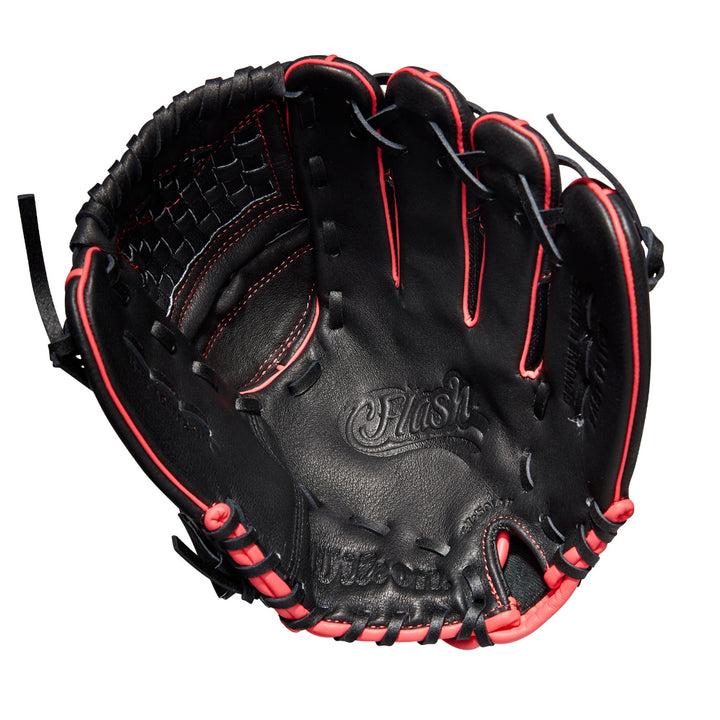 Wilson A440 Flash 11.5" FastPitch Glove - Black / Pink (WBW100416115)5
