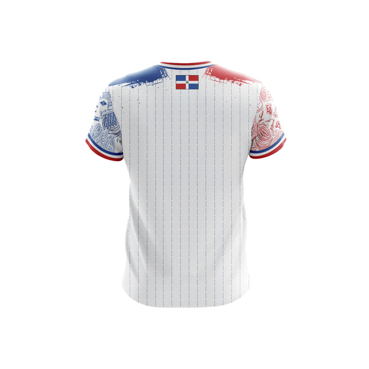 YOUTH - Dominicana Jersey | Cultural Heritage Tee – Premium Soft Fabric & Vivid Print