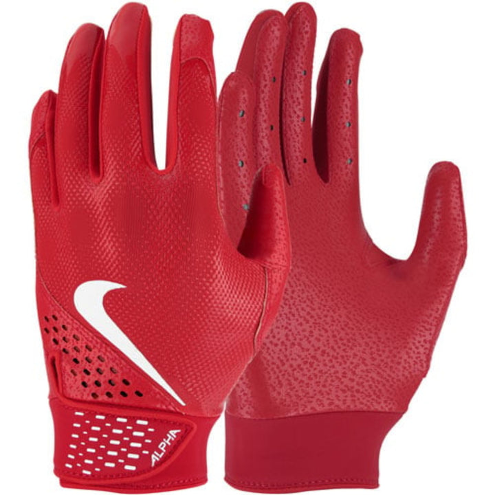 YOUTH_-_Nike_Alpha_Batting_Gloves_Red