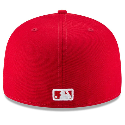 NEW ERA 59FIFTY NEW YORK YANKEES FITTED HAT SCARLET RED