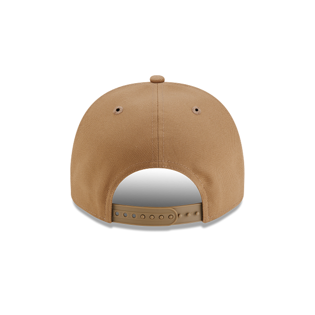 New Era New York Yankees MLB Basic 9FIFTY A-Frame Snapback Hat Khaki | Adjustable Baseball Cap | 950AFPC NEYYAN KHK