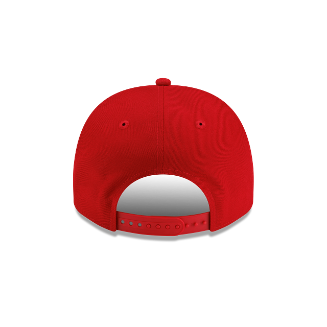 New Era New York Yankees MLB Basic 9FIFTY A-Frame Snapback Hat Scarlet | Adjustable Baseball Cap | 950AFPC NEYYAN SCA