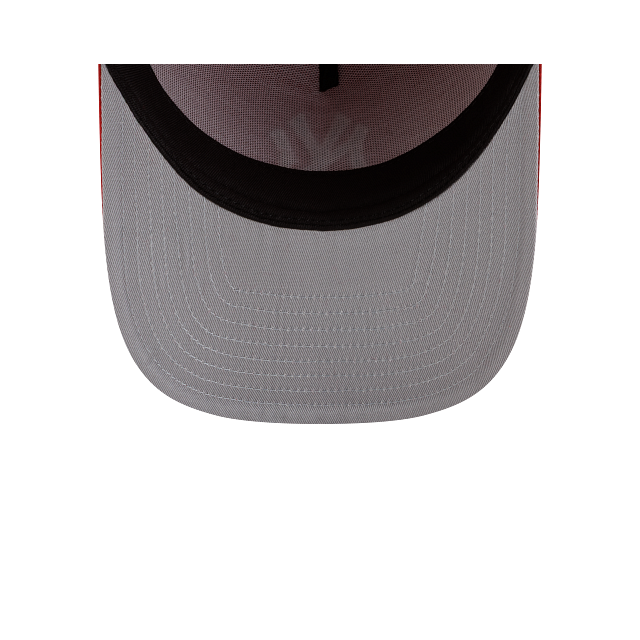 New Era New York Yankees MLB Basic 9FIFTY A-Frame Snapback Hat Scarlet | Adjustable Baseball Cap | 950AFPC NEYYAN SCA