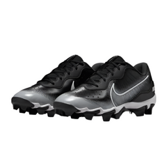 Youth - Nike Alpha Huarache 4 Kystn - (DJ6525)Black/White/DK Smoke Gray